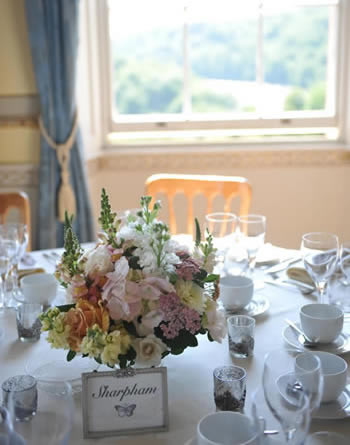 Wedding catering, Sharpham, Devon